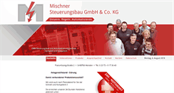 Desktop Screenshot of mischner-steuerungsbau.de